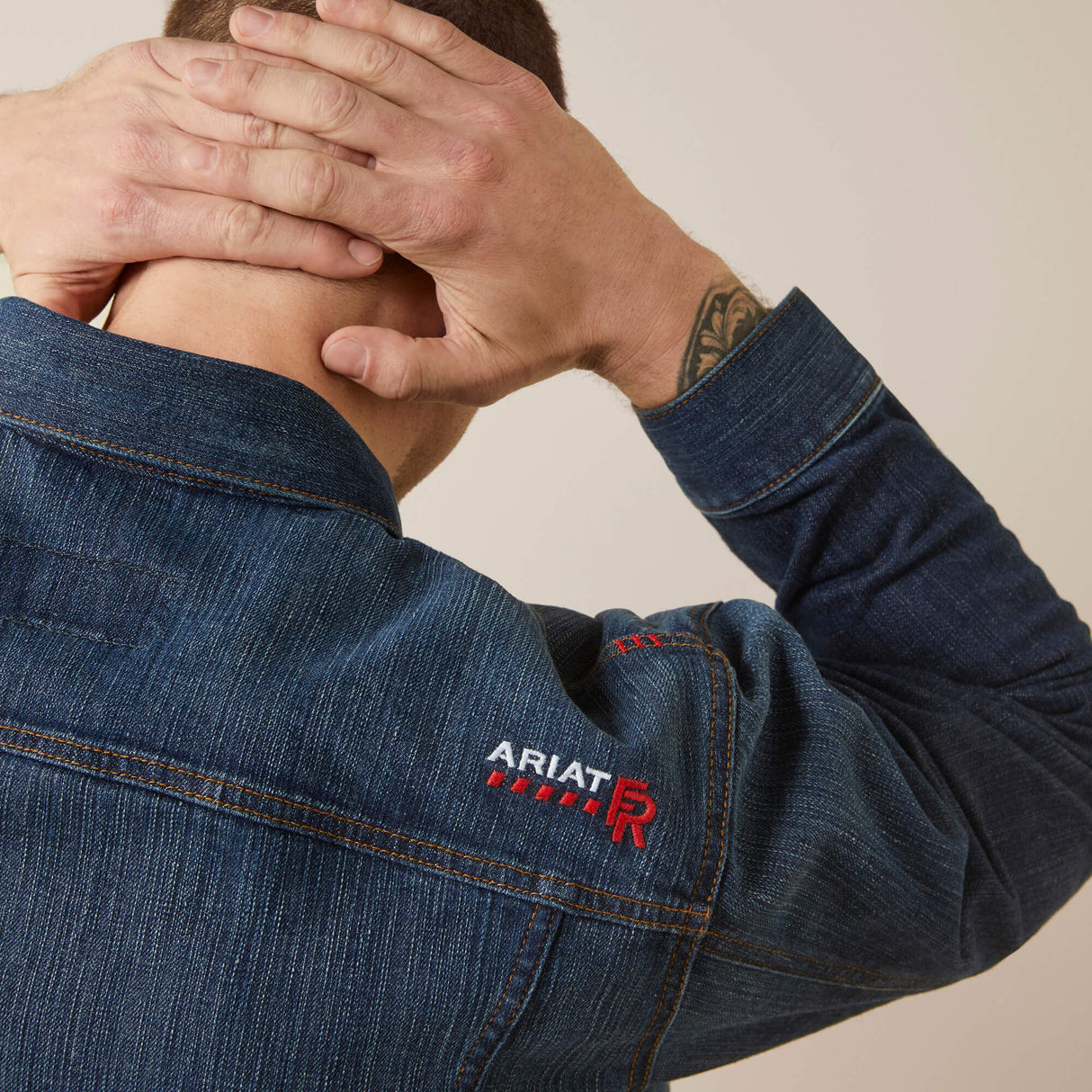 Ariat FR DuraStretch Denim Trucker Jacket 10041075