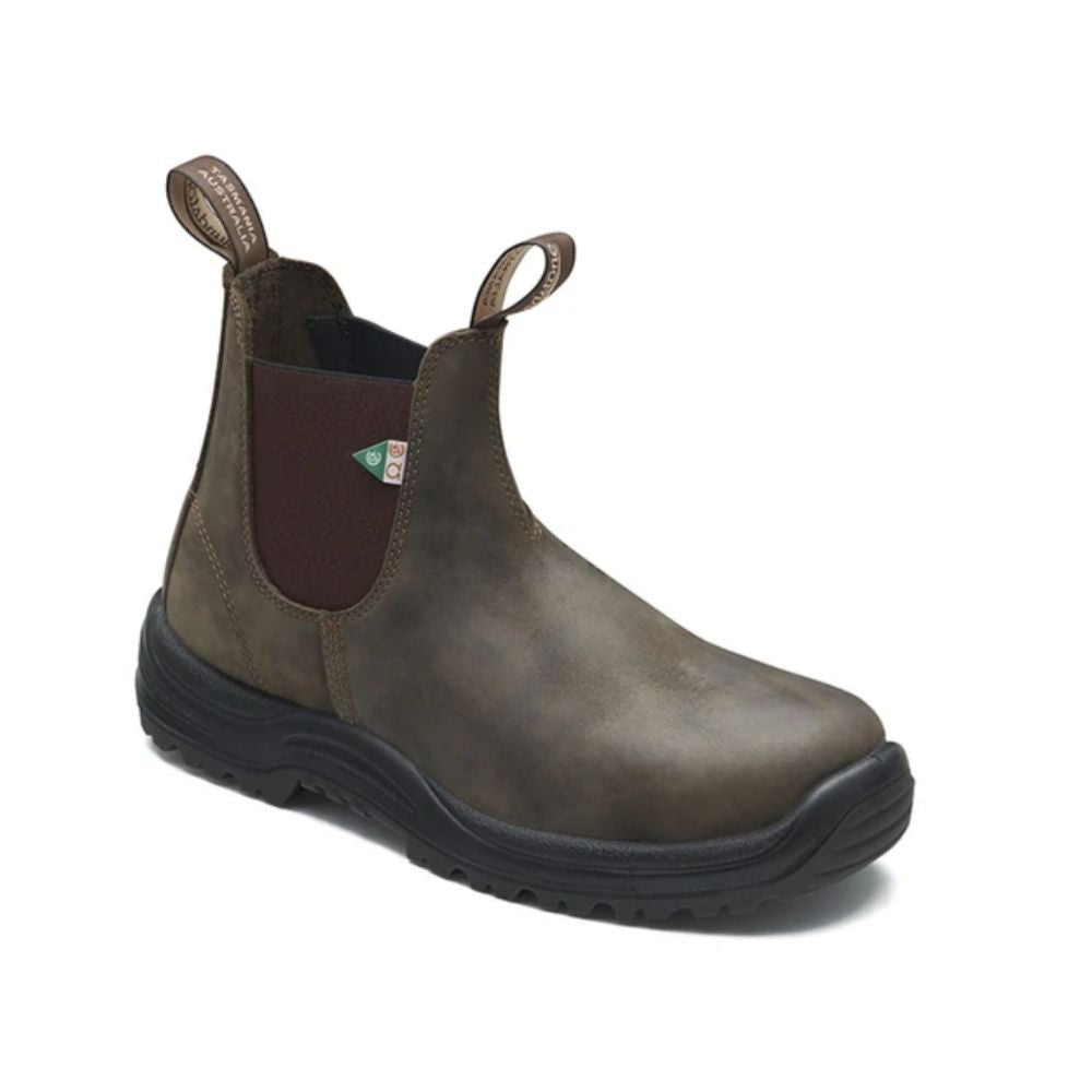 Blundstone 180 Unisex CSA Waxy Rustic Brown Chelsea Work Boot