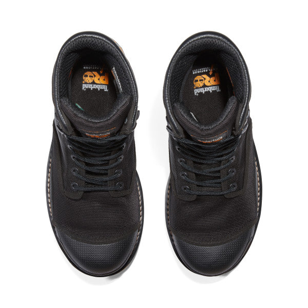 Timberland Pro 8" Black Double Weave Nylon Boondock TB1A1VYP001