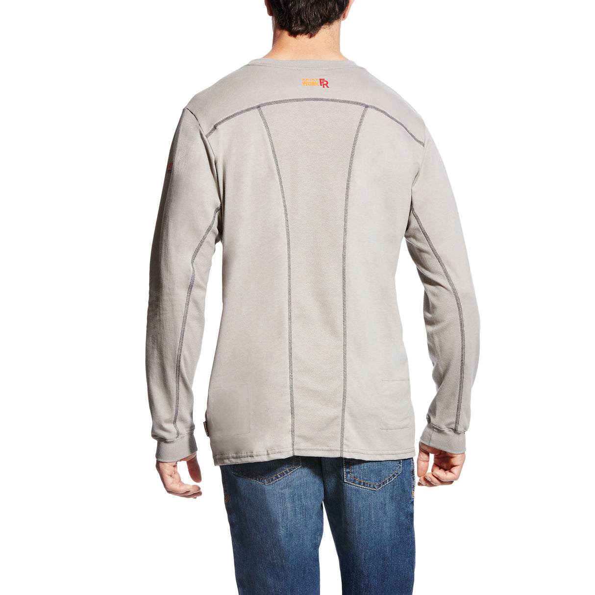 Ariat FR Men's Silver Fox AC Vented Crew T-Shirt 10019015