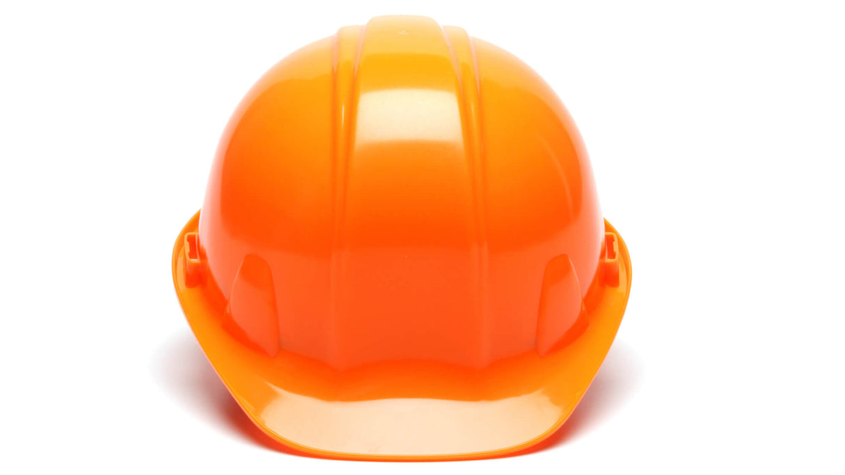 Pyramex Hi Vis Orange SL Standard Hard Hat 4 Point HP14141