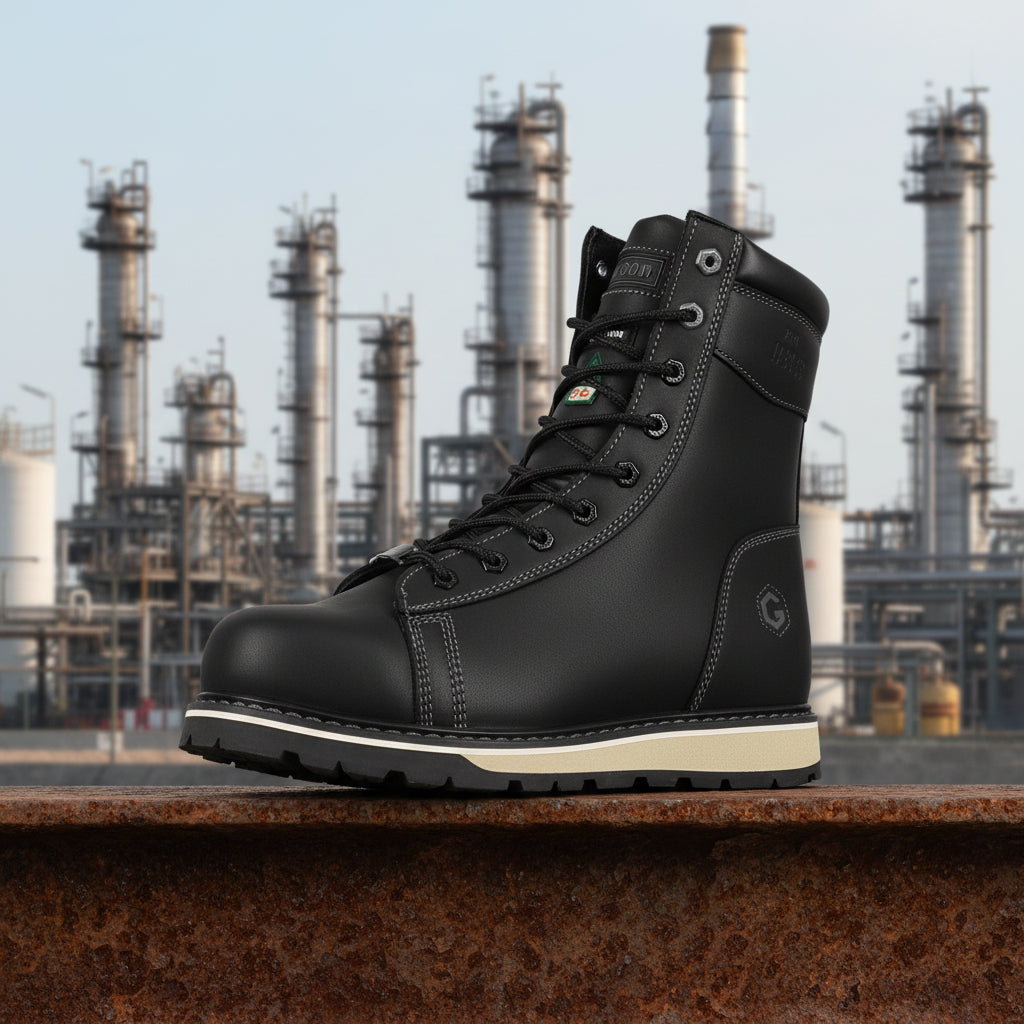 J.B Goodhue 8" Rigger CSA Steel Toe Work Boot 07885