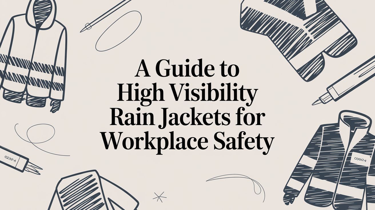 A Guide to High Visibility Rain Jackets for Workplace Safety