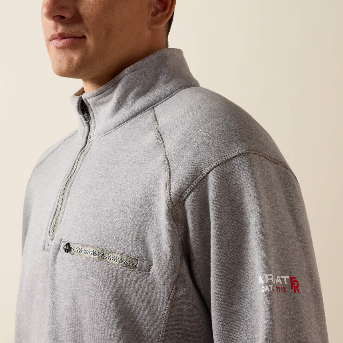 Ariat FR Silver Fox Rev 1/4 Zip Pullover 10022334