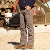 Ariat FR M5 Straight DuraStretch Dura-Light IRON GRAY Canvas Pant 10027709