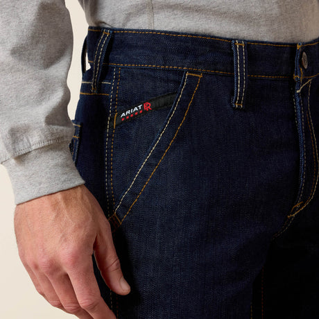 Ariat FR M7 Rinse DuraStretch Workhorse Stackable Straight Leg Jean 10034626