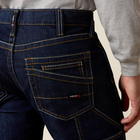 Ariat FR M7 Rinse DuraStretch Workhorse Stackable Straight Leg Jean 10034626