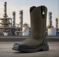 Thumbnail for Men's RigTEK Wildcat Pull-On CSA Waterproof Wide Square Toe Composite Toe Work Boot 10035929