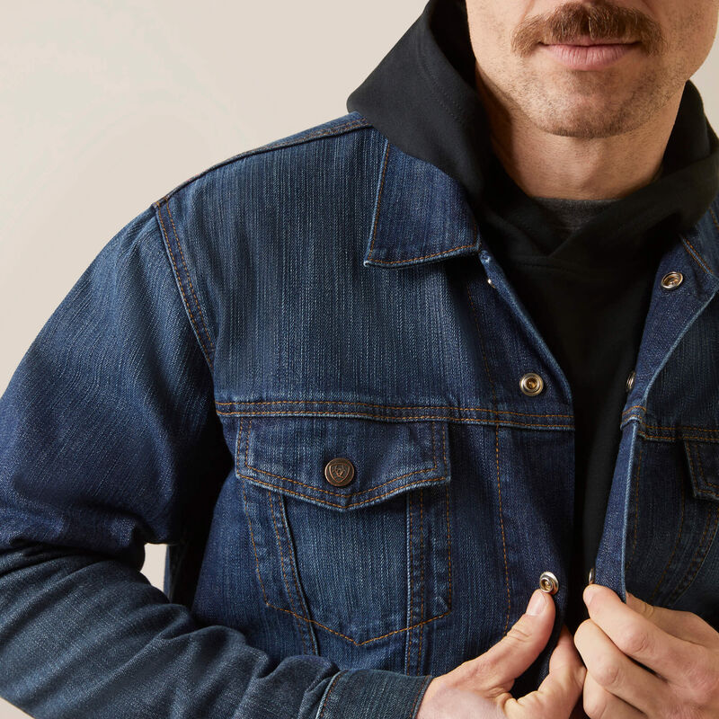 Ariat FR DuraStretch Denim Trucker Jacket 10041075