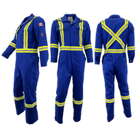 Thumbnail for Atlas Guardian Royal AR/FR Mens Coveralls 1072RB