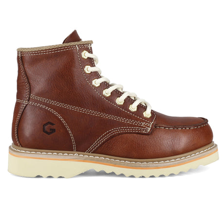 J.B Goodhue Brown Farmer 2 CSA 6" Steel Toe Work Boot 00748