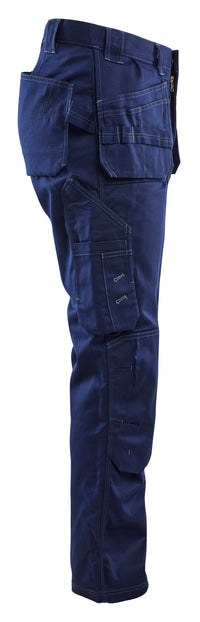 Thumbnail for Blaklader Navy 1636 FR Pants With Utility Pockets