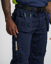 Thumbnail for Blaklader Navy 1636 FR Pants With Utility Pockets