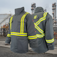 Thumbnail for Atlas GuardianÂ® FR/AR Gray Insulated Parka 2191GR