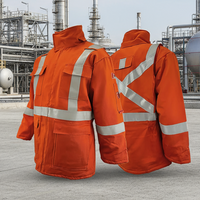 Thumbnail for Atlas GuardianÂ® FR/AR Orange Insulated Parka 2191OR