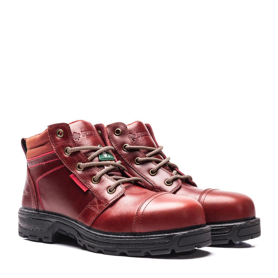 Royer Woman's Agility Burgundy 6" Work Boot 4590GT