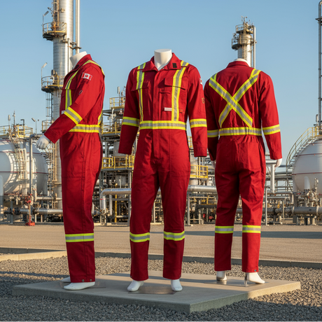 Atlas Guardian Red AR/FR Mens Coveralls 1072RD