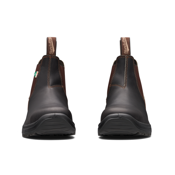 Blundstone 162 Unisex CSA Stout Brown Chelsea Work Boot