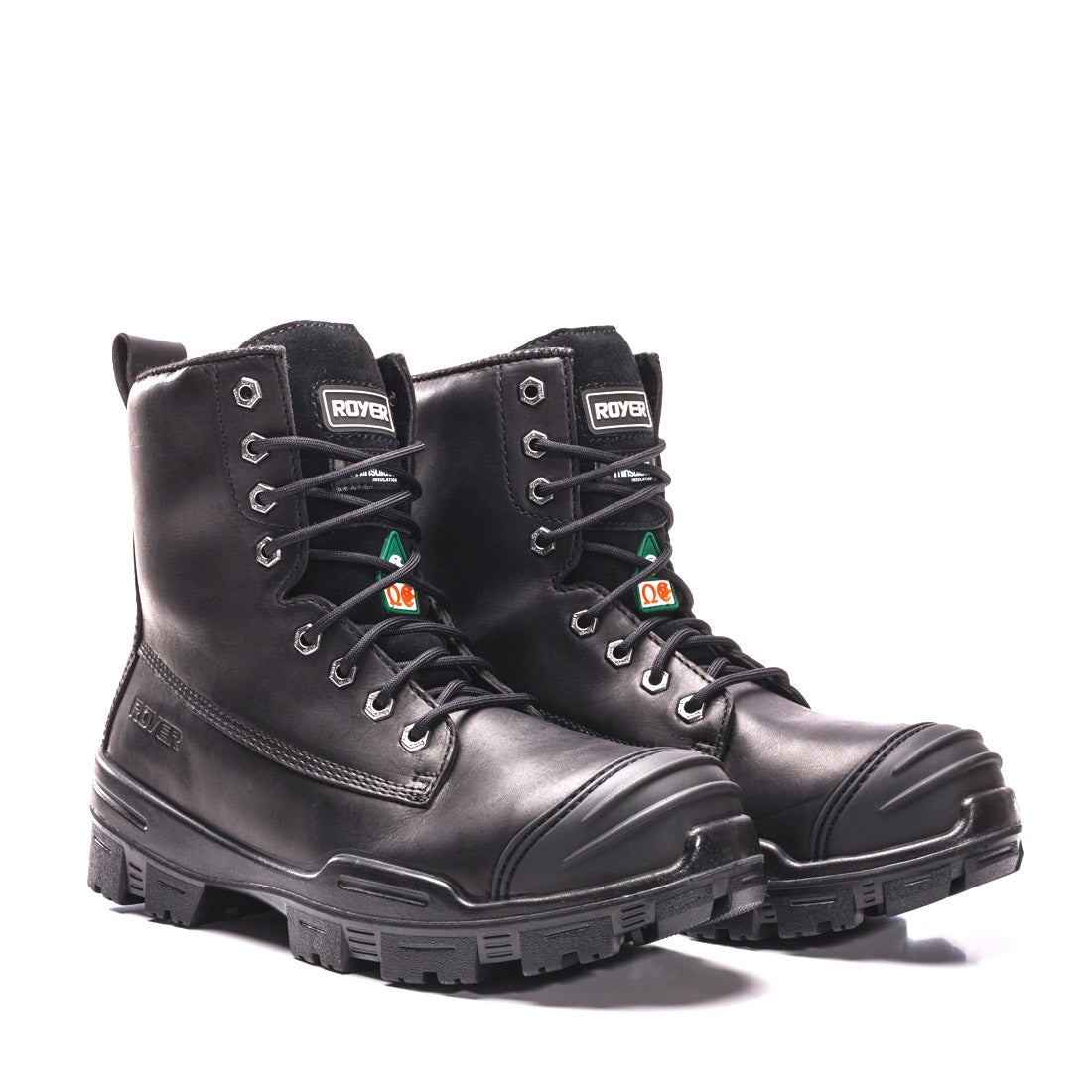 Royer Men's Ventura Thimsulate Black 8" Work Boots 6000VT