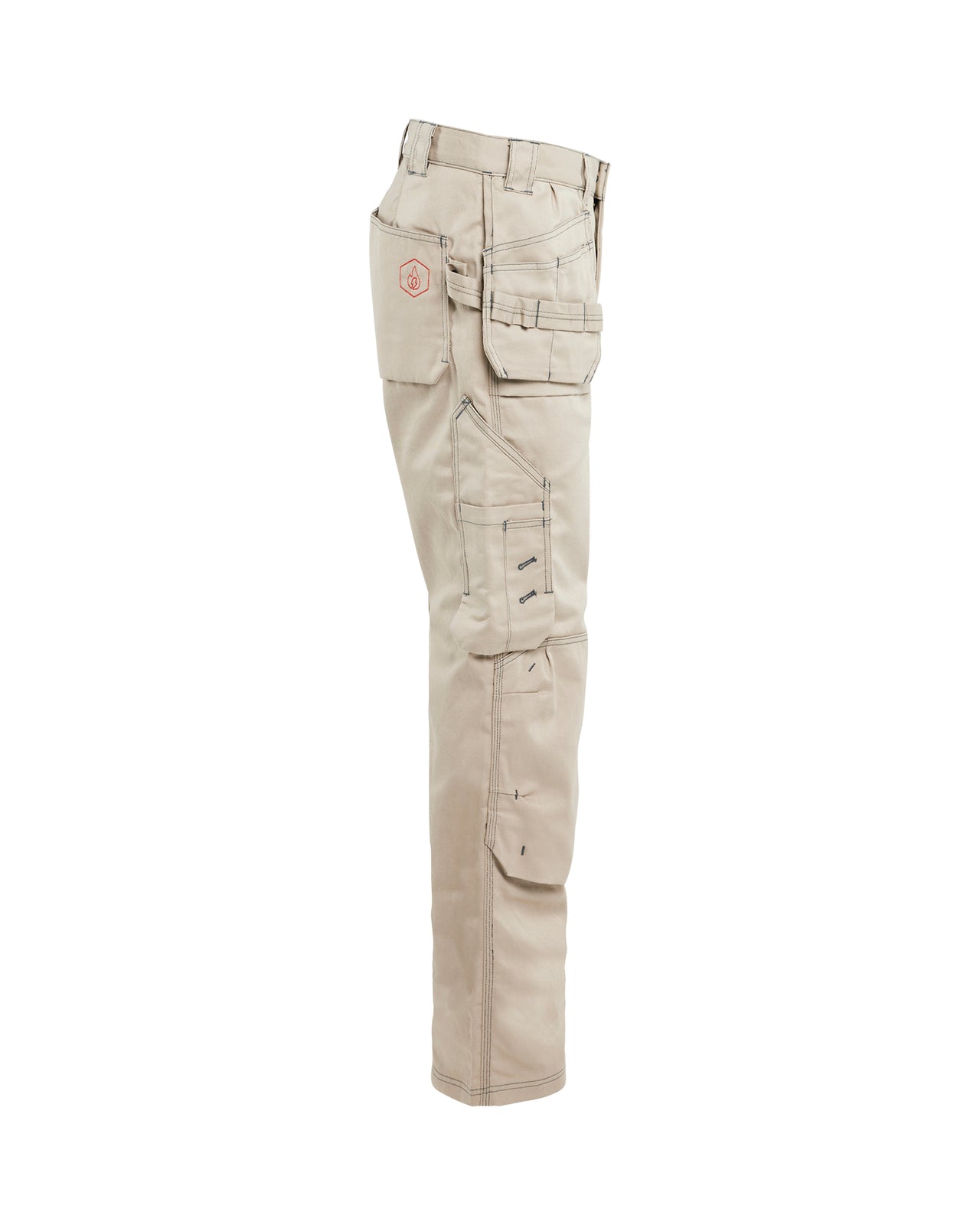 Blaklader Khaki FR Pants With Utility Pockets 163615502700