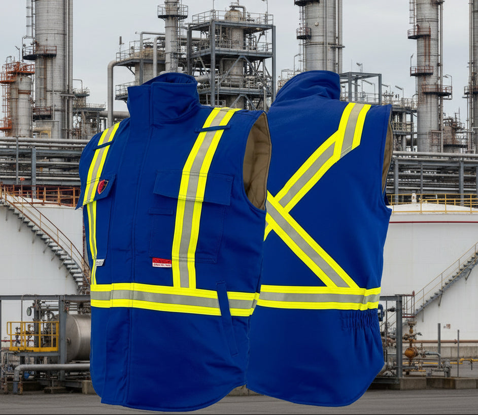 Atlas GuardianÂ® FR/AR Royal Insulated Vest 2194RB