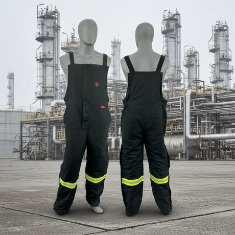 Atlas Black Men's Guardian® FR/AR Insulated Bibs 2192BLK