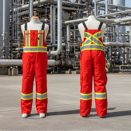 Atlas Orange Men's Guardian® FR/AR Insulated Bibs 21924OR