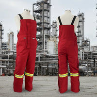 Thumbnail for Atlas Red Men's GuardianÂ® FR/AR Insulated Bibs 2192RD