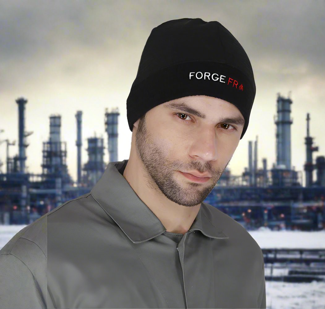 Forge Fr Men's Black Beanie Cap MFRBNE