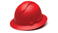 Thumbnail for Pyramex Red Graphite Ridgeline Full Brim Hard Hat HP54121