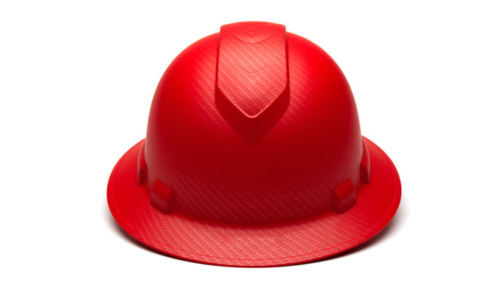 Pyramex Red Graphite Ridgeline Full Brim Hard Hat HP54121