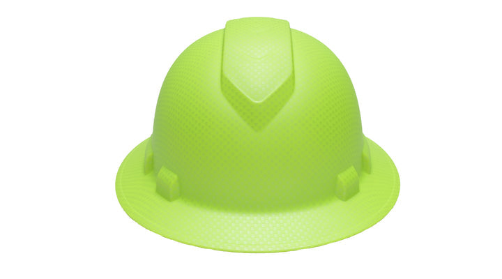 Pyramex Lime Graphite Ridgeline Full Brim Hard Hat HP54124