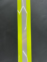 2" Y/S/Y FR Solid Heat Applied Reflective Striping