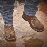 Thumbnail for Men's Kodiak Lundbreck Waterproof Square-Composite Toe Wellington Work Boot 837CBN