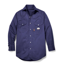 Thumbnail for Rasco FR Navy Lightweight Work Shirt NR755