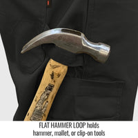 Thumbnail for Black Stallion 10 oz. Charcoal Gray AR/FR Stretch Canvas Utility Pant PF5530-CG