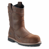 Thumbnail for Men's Kodiak Dark Brown McKinney Wellington Waterproof Work Boot 4TERDB