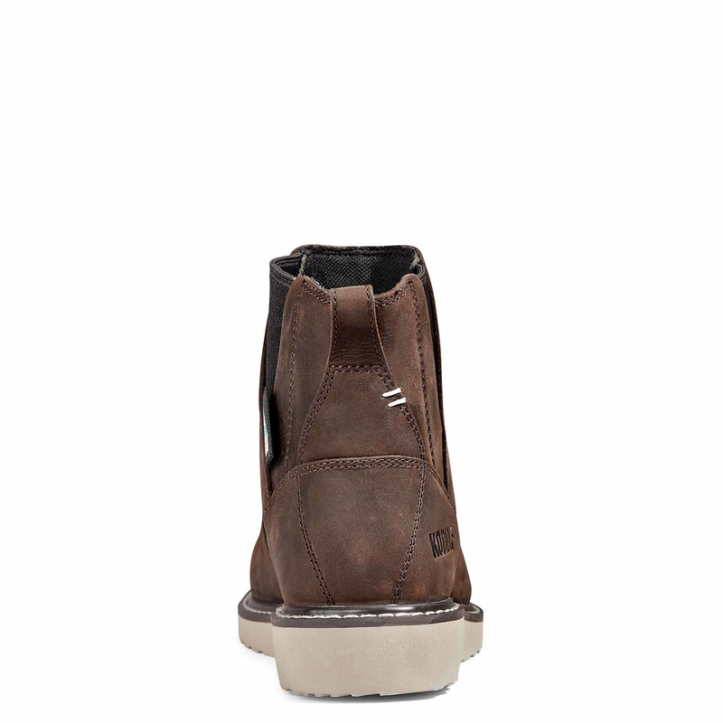 Women's Kodiak Dark Brown Whitton Chelsea Work Boot 4TEXDB