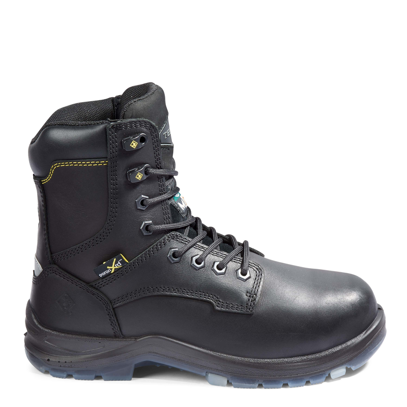 Women's Terra Black Brenn 8" Work Boot with Internal Met Guard 4NRDBK