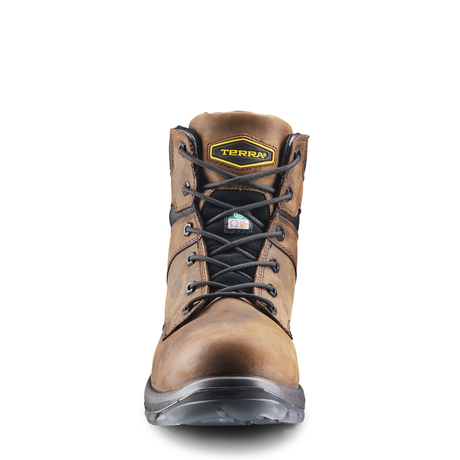 Men's Terra Brown Byrne 6" Waterproof Work Boot 839BDB