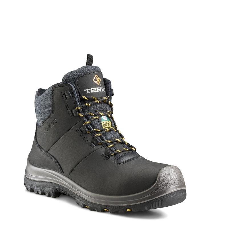 Women's Terra Black Findlay 6" Waterproof Work Boot 839LBK