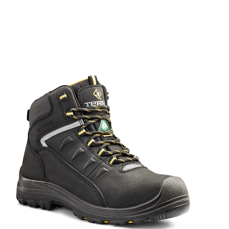 Men's Terra Black Findlay 6" Waterproof Work Boot R5205B