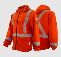 Thumbnail for Atlas GuardianÂ® FR/AR 3-In-1 Hi-Vis Orange Parka 2196OR