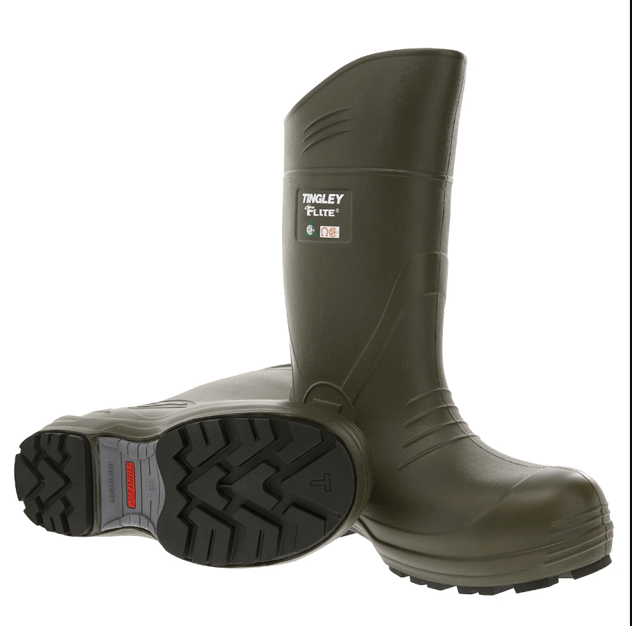 Tingley Flite CSA Ultra Lightweight Green Rubber Boot 27352