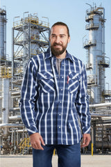 Portwest Bizflame 88/12 FR Plaid Shirt UFR97NA