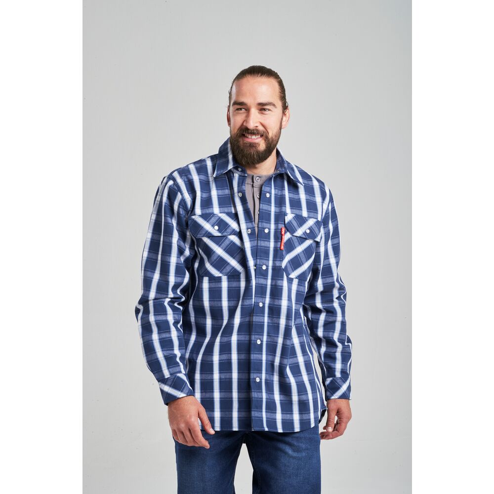 Portwest Bizflame 88/12 FR Plaid Shirt UFR97NA