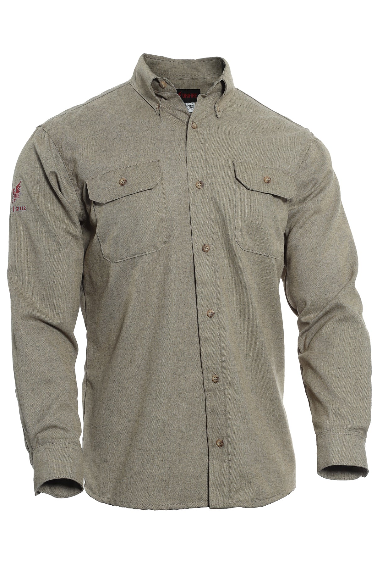 DRIFIRE Tecgen Select Tan 5.5 oz Work Shirt TCG011202