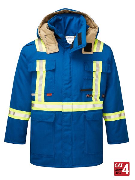 IFR Men's Nomex®Essential 6 oz Insulated Parka - Royal Blue NSB215