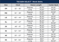 Thumbnail for DRIFIRE Tecgen FR 5.5oz 8 CAL Grey Work Shirt TCG011502
