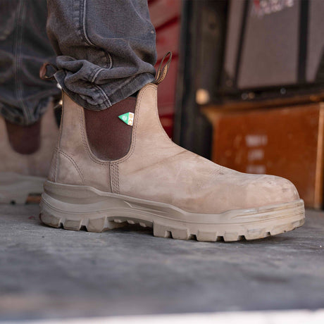 Blundstone RotoFlex 8303 Unisex CSA Stone Chelsea Work Boot